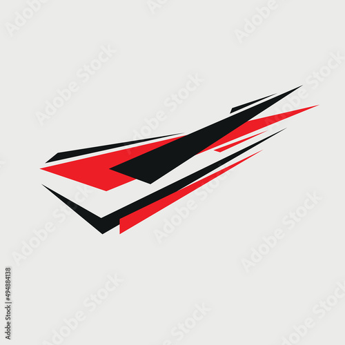 racing car sticker design. modern car stickers. vinyl stickers and car wrap stickers