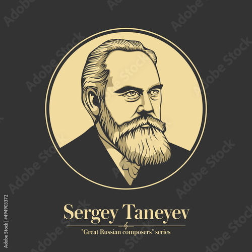 Great Russian composer. Sergey Taneyev was a Russian composer, pianist, teacher of composition, music theorist and author.