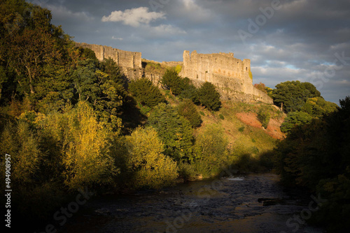 Richmond Castle, Richmond North Yorkshire. Richmond castlle is the best-preserved