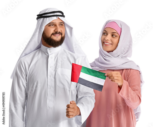 Couple in traditional cloth...