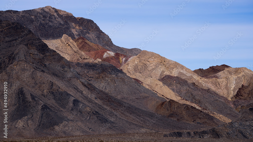 Colorful landscape from Death Valley