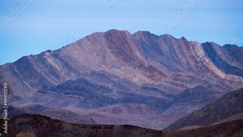 Colorful mountain in Death Valley