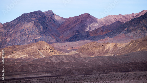 Colorful Mountains from Death Valley