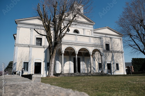 Il Santuario della Beata Vergine di San Lorenzo (Madonna del Latte) a Guanzate, in provincia di Como. photo