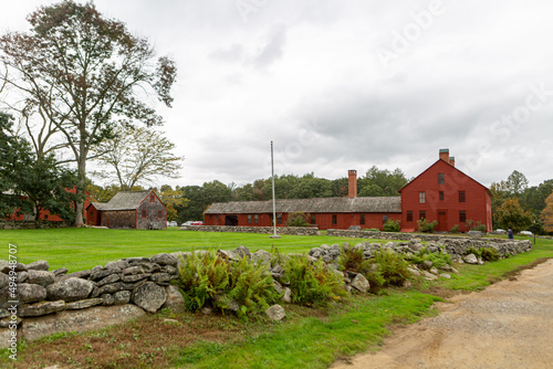 New England Historic Red House