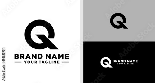 LETTER Q LOGO MONOGRAM ELEGANT EDITABLE