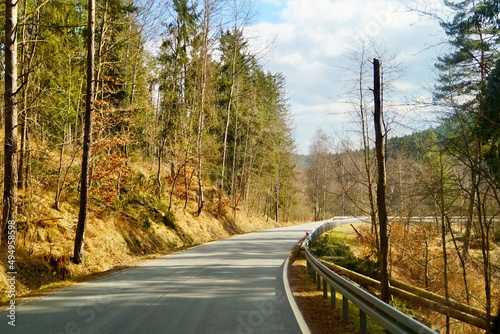 Turn of the road, Czech republik