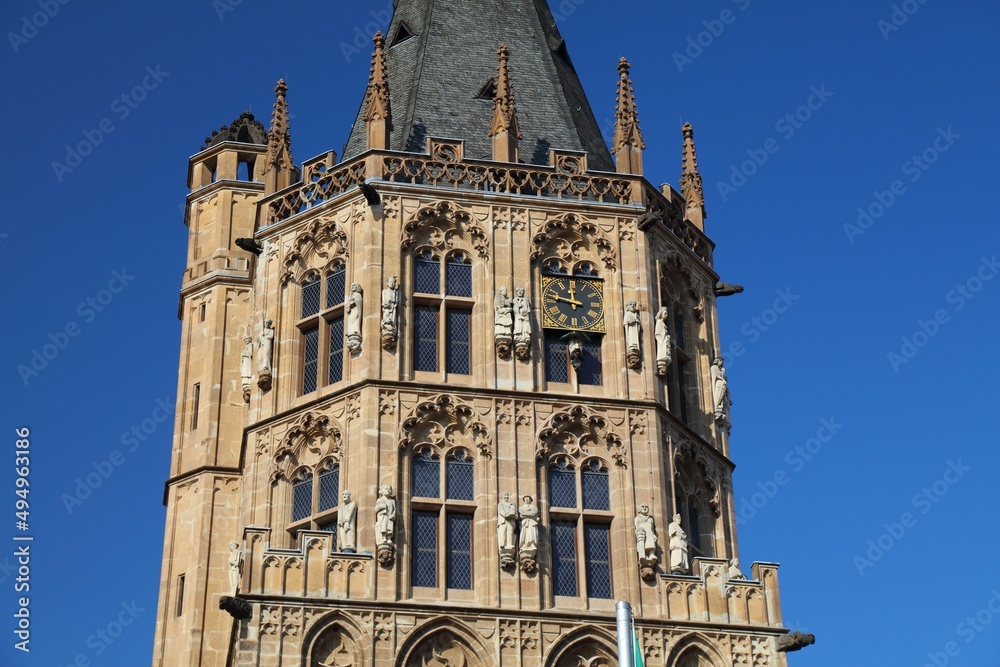 Fototapeta premium Cologne, Germany - medieval town hall