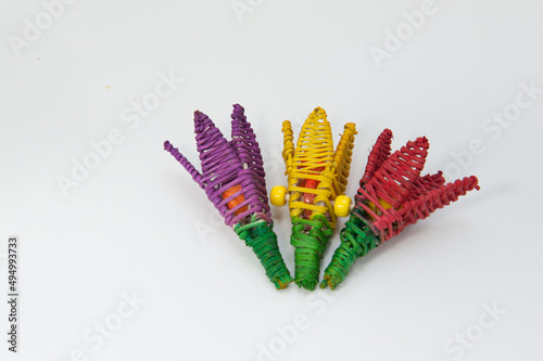 Rattan Bird Parrot Toys