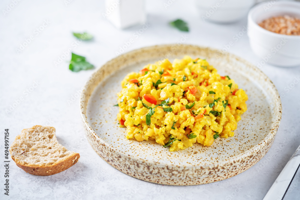 Millet sambar rice in a bowl Millet sambar rice in a bowl