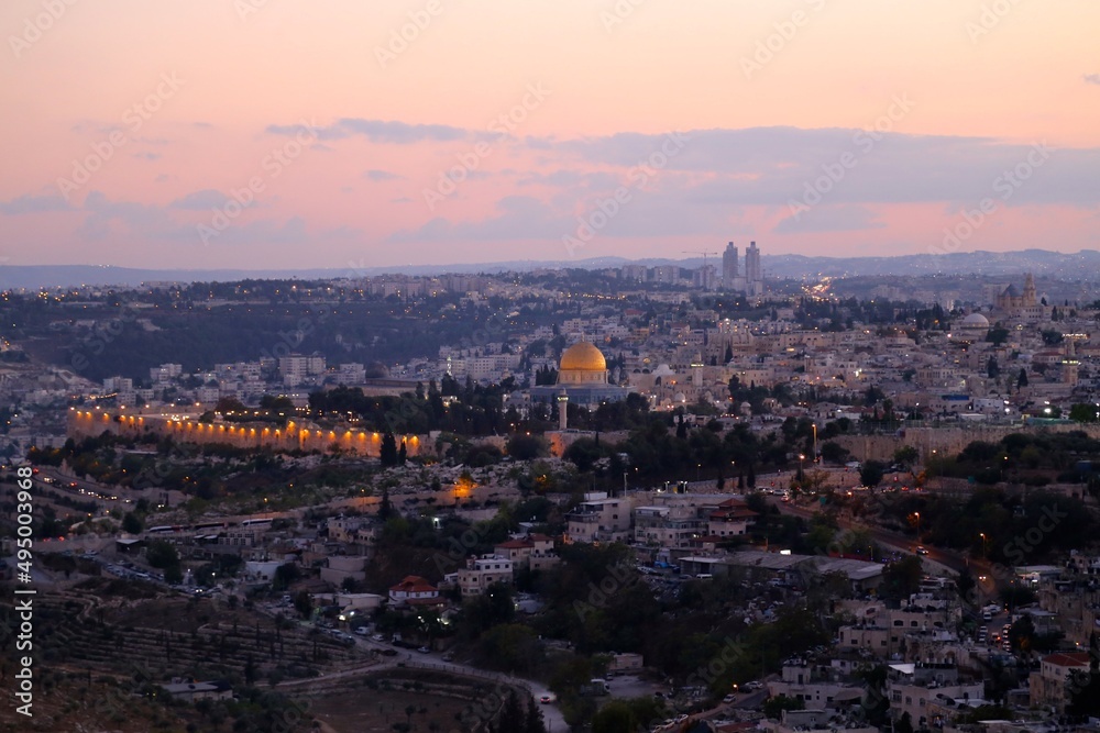 view of jerusalem city