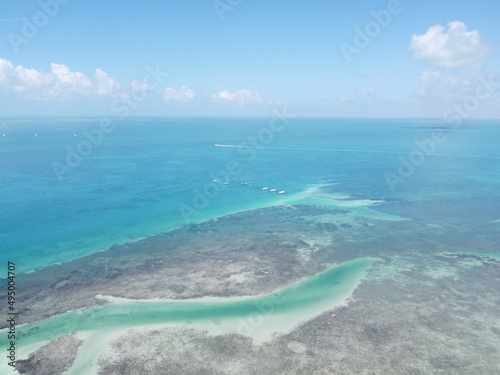 Drone View of Marathon Florida Keys