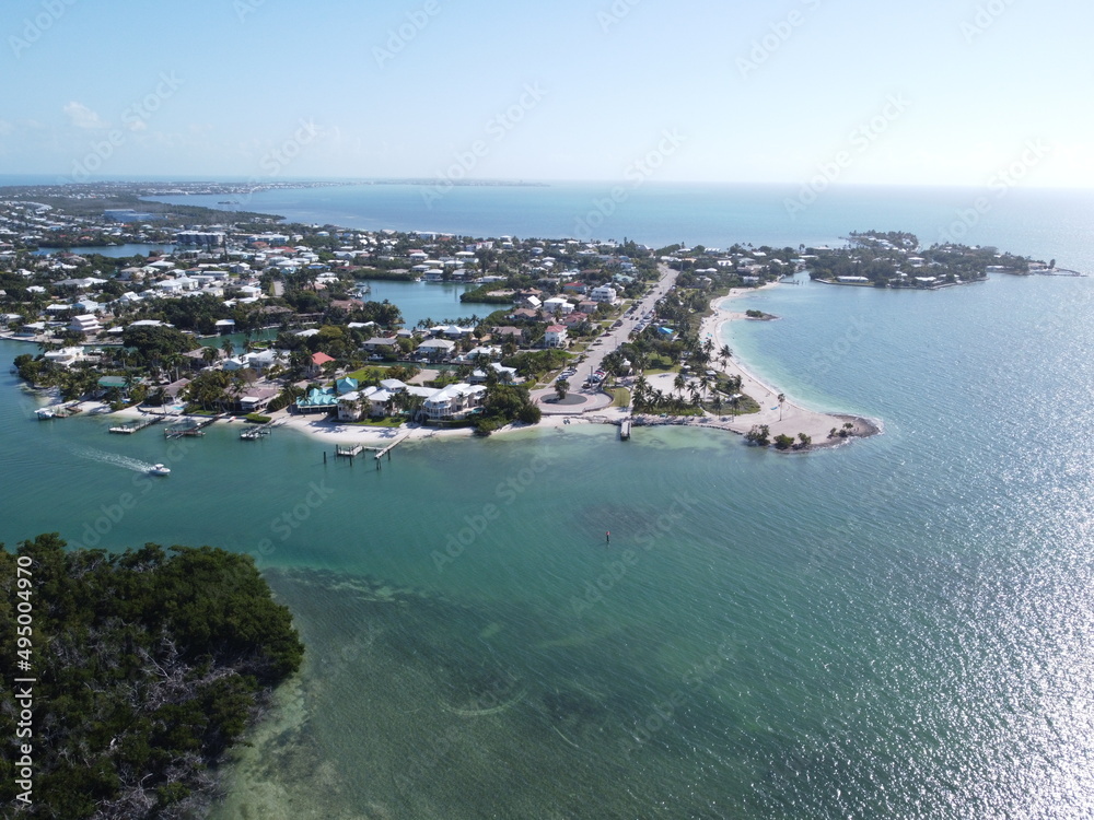 View of Sombrero Beach Marathon Florida Keys