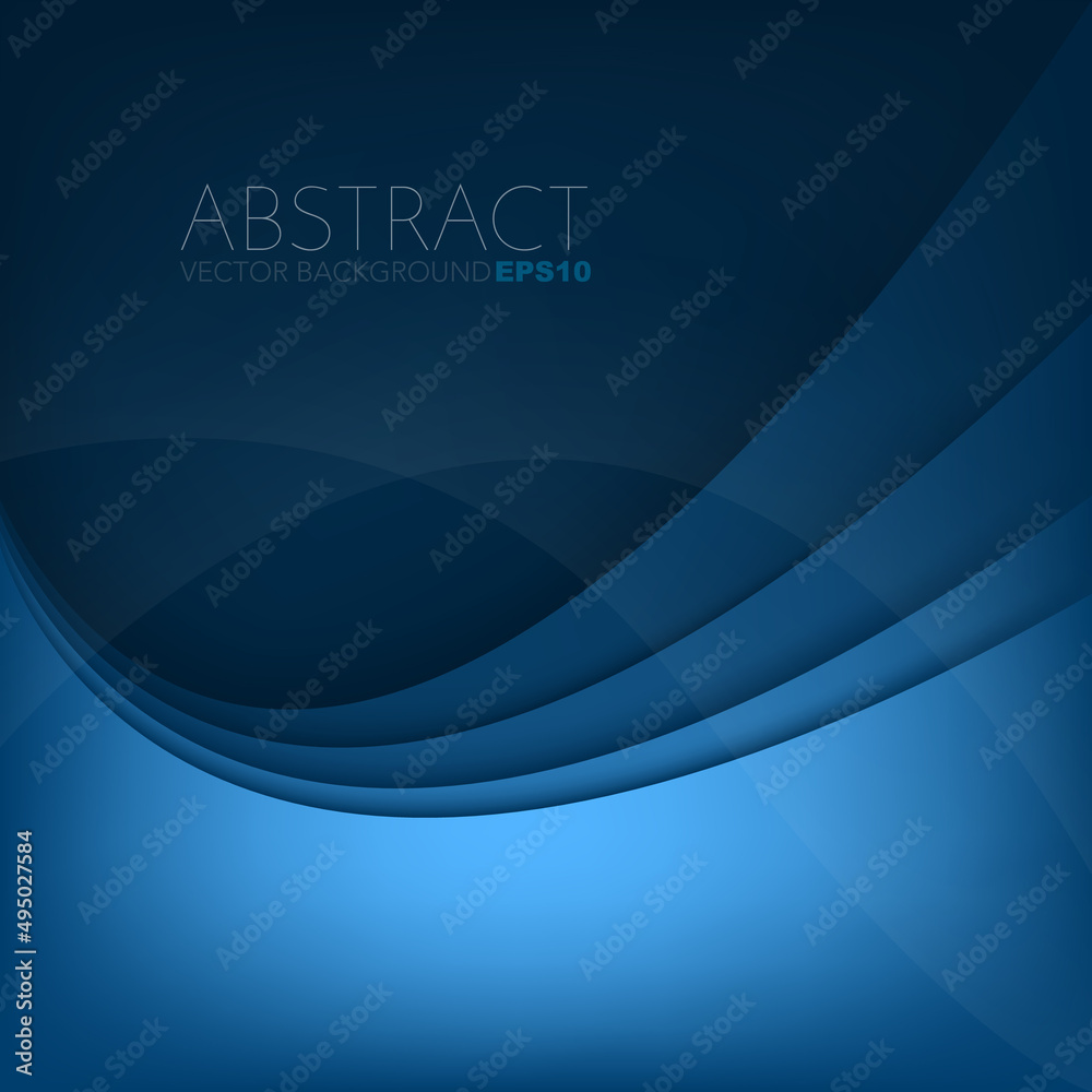 Obraz premium graphic vector curve line overlap background for text and message design