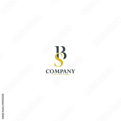 BS logo in gray and gold.