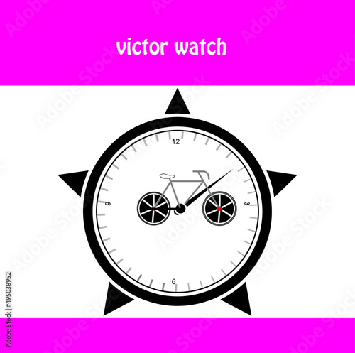 illustration of a clock
