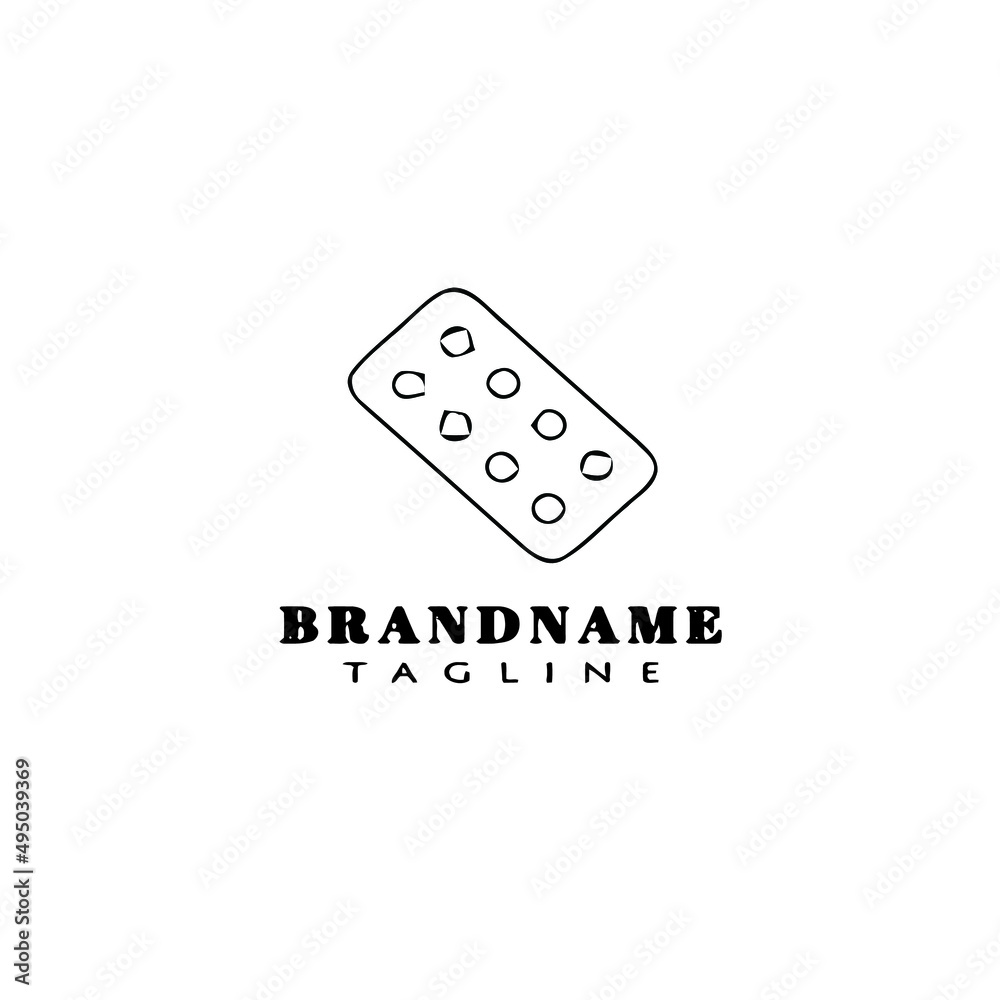 cute pill logo cartoon icon vector illustration cute pill logo cartoon icon vector illustration