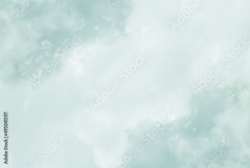 green watercolor painting background abstract texture with color splash design