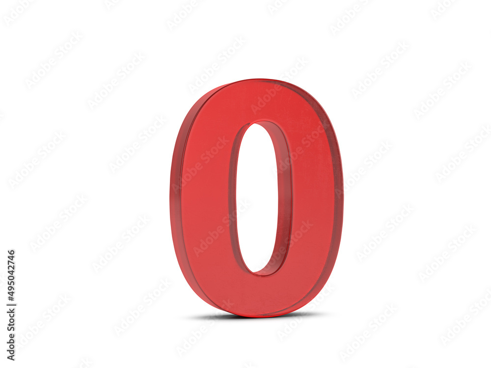 Glass number Zero Glass number Zero