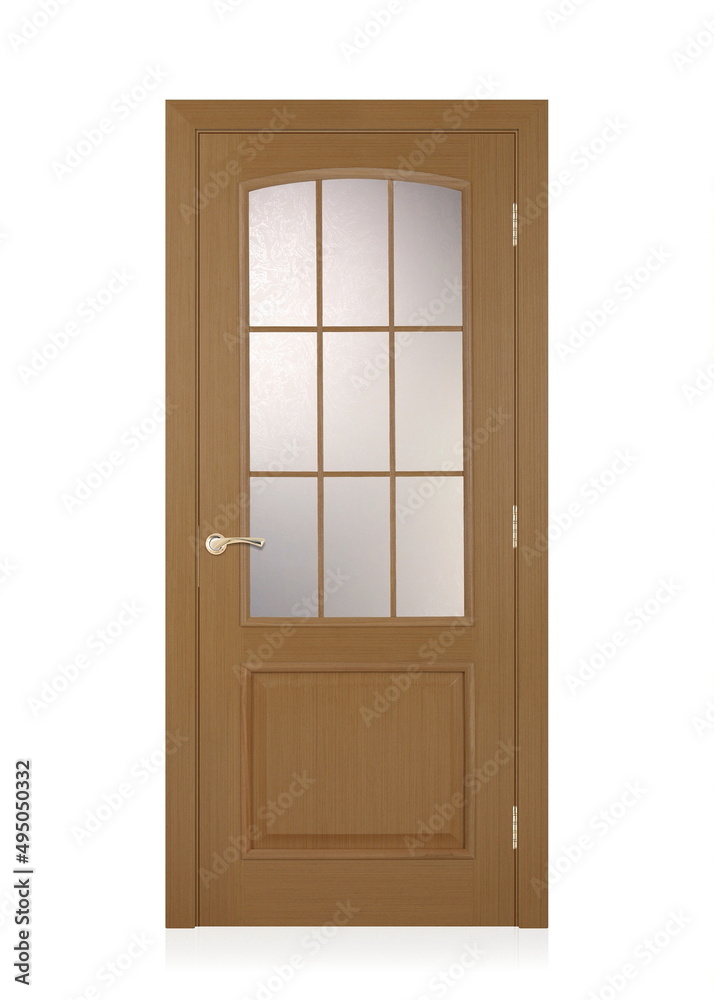 the door in the house with a beautiful handle. it's nice to open and close the door. modern design, expensive and beautiful door fittings the door in the house with a beautiful handle. it's nice to open and close the door. modern design, expensive and beautiful door fittings