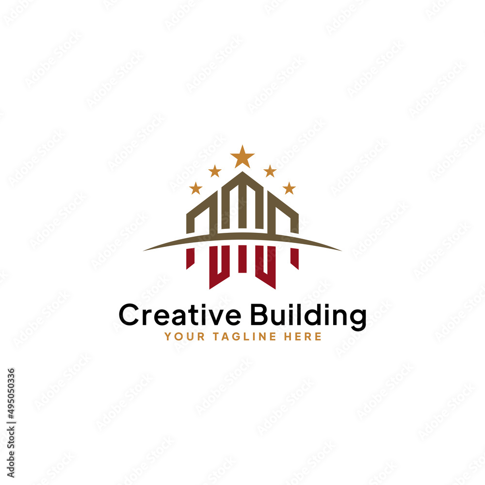 Luxury Creative Building Logo Vector