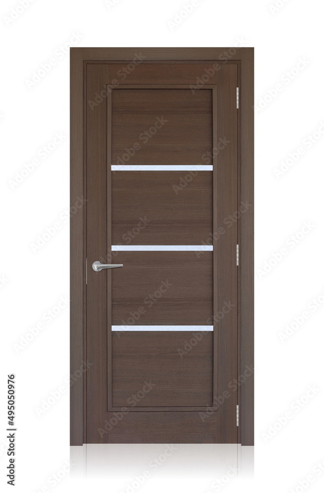 the door in the house with a beautiful handle. it's nice to open and close the door. modern design, expensive and beautiful door fittings the door in the house with a beautiful handle. it's nice to open and close the door. modern design, expensive and beautiful door fittings