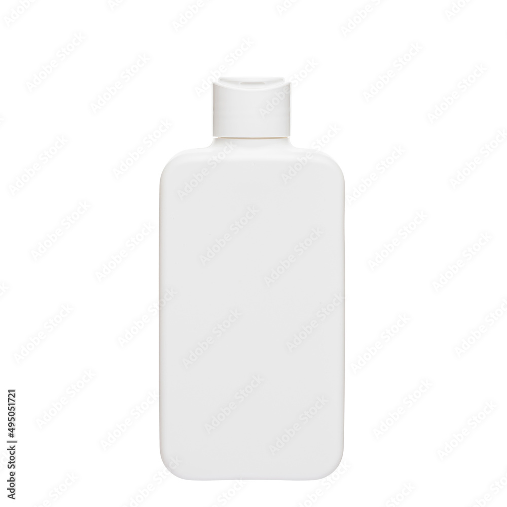 Cosmetic bottles with lid isolated on white background. Bottle with hand sanitizer. Antimicrobial liquid gel. Hand hygiene. Shampoo bottle. Medicine bottle. Liquid soap. Cosmetic bottles with lid isolated on white background. Bottle with hand sanitizer. Antimicrobial liquid gel. Hand hygiene. Shampoo bottle. Medicine bottle. Liquid soap.