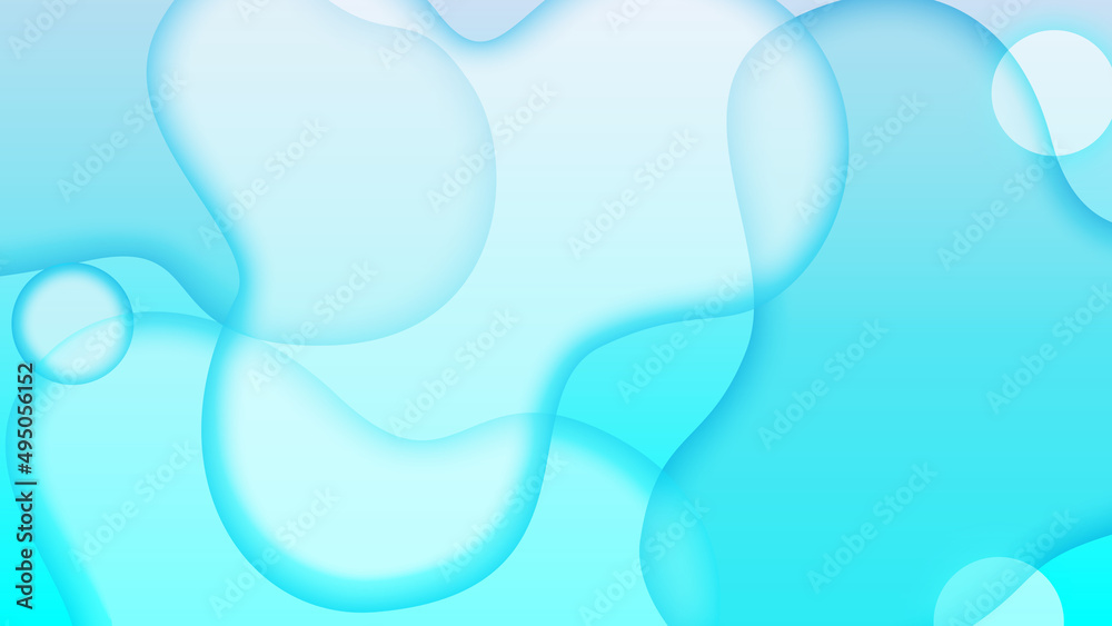 光 抽象 幾何学 曲線 グラデーション 背景 水 イラスト素材 Stock Illustration Adobe Stock