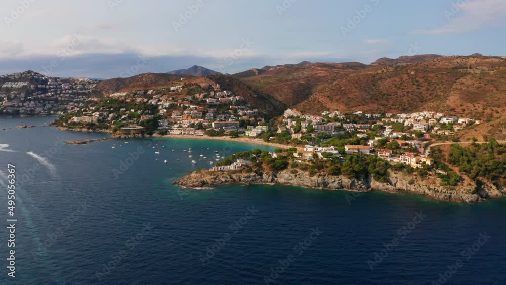 Drone Over Coastline Of Cap De Creus Drone Over Coastline Of Cap De Creus