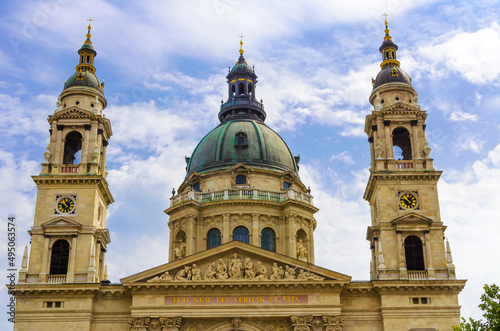 Saint Stephen's Basilica or St Istvans in Budapest, Hungary