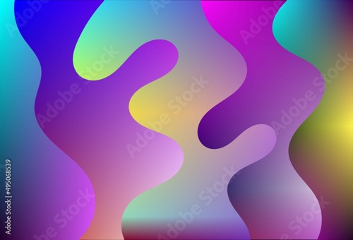 abstract colorful background texture motion wave multi-color effect vector 