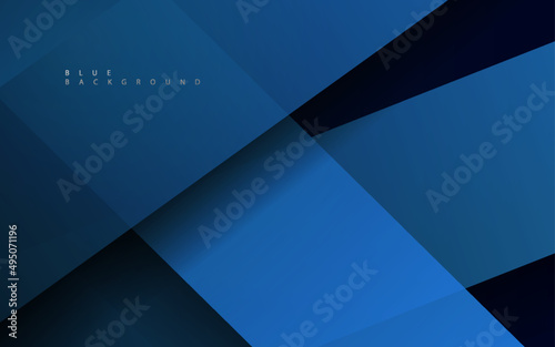 Abstract deep blue background vector