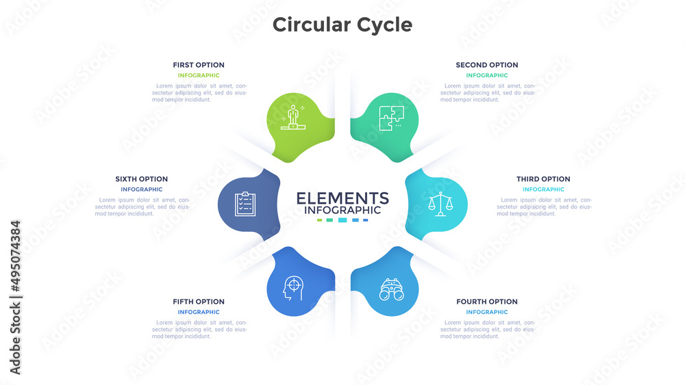 Modern Infographic Vector Template Modern Infographic Vector Template