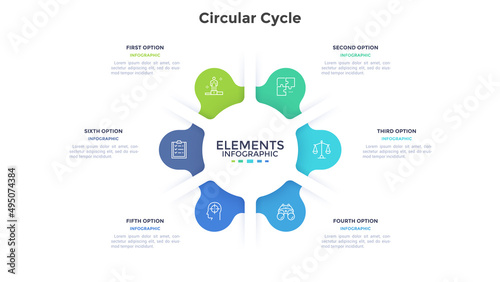 Modern Infographic Vector Template