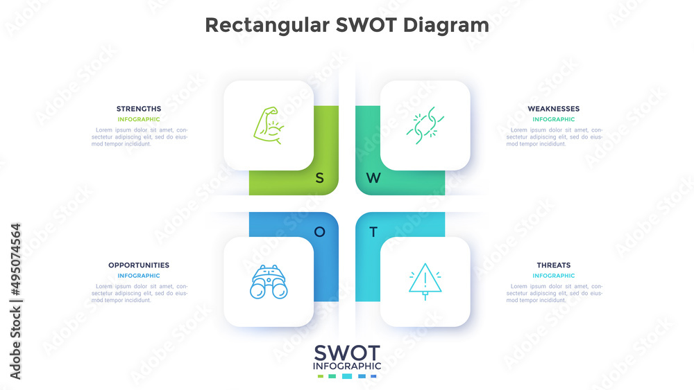 Modern Infographic Vector Template Modern Infographic Vector Template