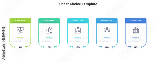 Modern Infographic Vector Template