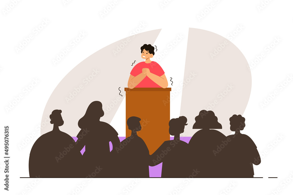 Fear Of Speaking In Front Of An Audience