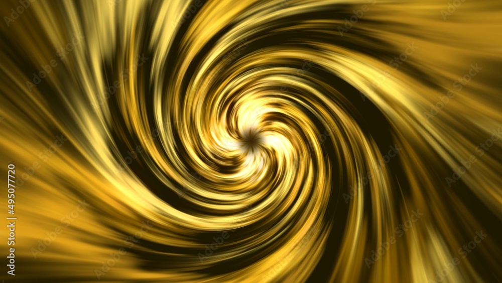 Multicolour some blurred abstract background in form of a swirl - 3D Illustration