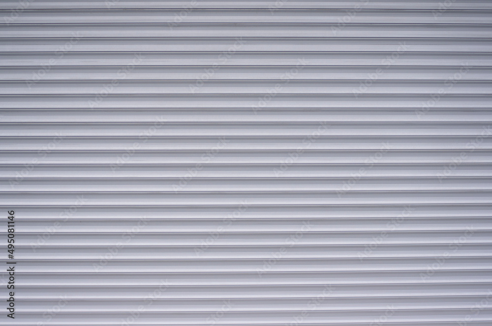 白いシャッター模様　white wall background