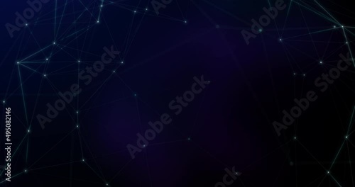 Abstract light black dark blue polygon geometric motion graphics illustration background digital futuristic innovation professional business presentation wallpaper with pyramid triangle pattern