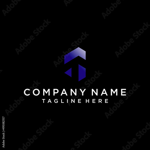 C T logo vector