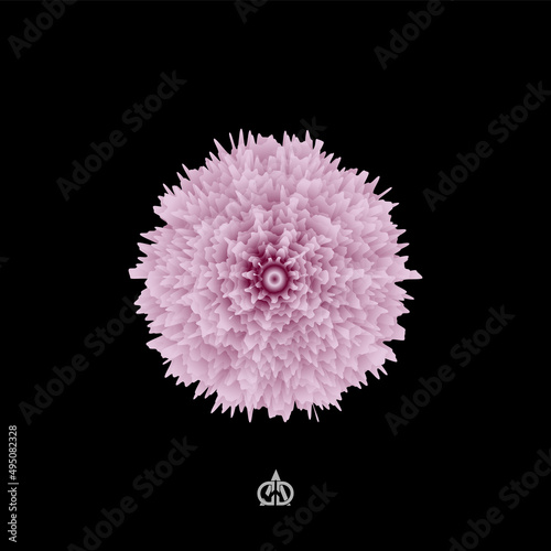 Abstract Flower