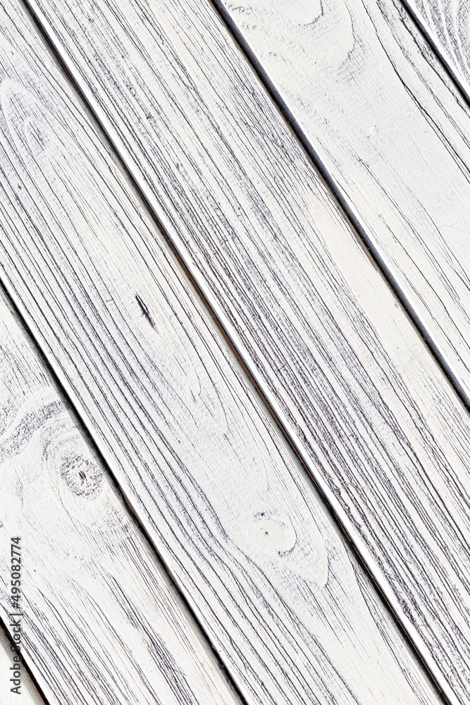 Obraz premium a wooden old white background