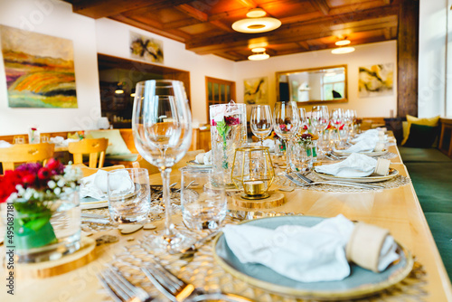 table covered