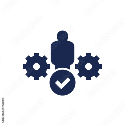 HRM icon, Human Resource Management