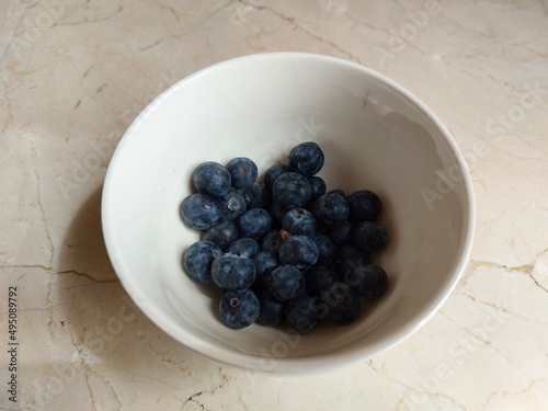 bowl of blueberries