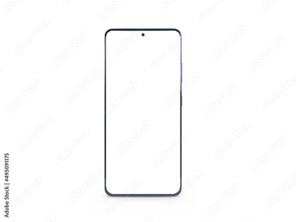Smartphone 3D Illustration Mockup Scene Smartphone 3D Illustration Mockup Scene