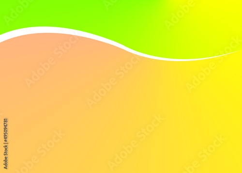 yellow littele pink and green gradient colour photo