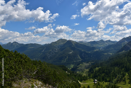 swiss mountain landscape