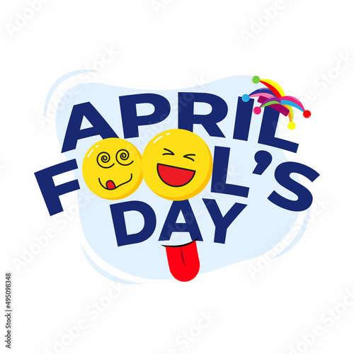 Vector illustration for April fool’s day